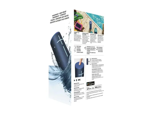 Ultimate Ears MEGABOOM 4 - Høyttaler for bærbar bruk trådløs Bluet...