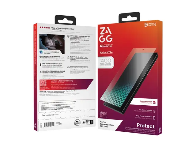 ZAGG InvisibleShield Fusion XTR4 - Skjermbeskyttelse for mobiltele...
