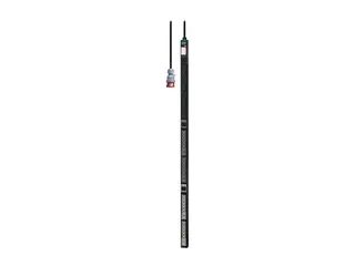 Schneider Easy Rack Basic - Strømfordelerenhet (kan monteres i rack) vertikal - AC 200-240/346-415 V - 22 kW - 3-faset - inngang: IEC 60309 - utgangskontakter: 42 (30 x IEC 60320 C13, 12 x IEC 60320 C19) - 0U - 2 m kabel