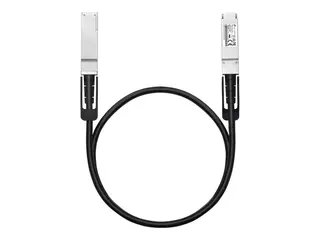 TP-Link Omada SM9220-1M V1 - Direkte 100GBase-koblingskabel QSFP28 til QSFP28 - 1 m - toakset - IEEE 802.3/IEEE 802.3ba/EEE 802.3bj/SFF-8636/SFF-8679/SFF-8663 - passiv