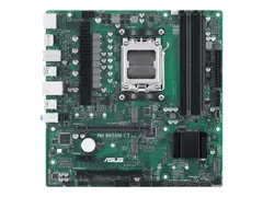 ASUS PRO B650M-CT-CSM - Hovedkort micro ATX - Socket AM5 - AMD B650 Chipset - USB-C 3.2 Gen2, USB 3.2 Gen 2, USB 3.2 Gen 1 - Gigabit LAN - innbygd grafikk (CPU kreves) - HD-lyd (8-kanalers)