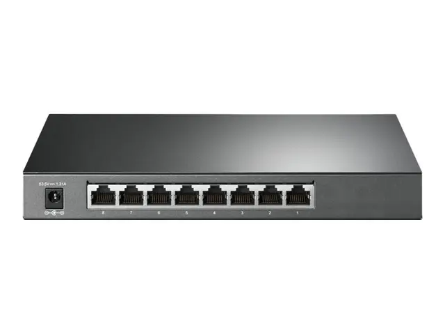 TP-Link JetStream TL-SG2008P - V1 - switch - smart - 4 x 10/100/10...