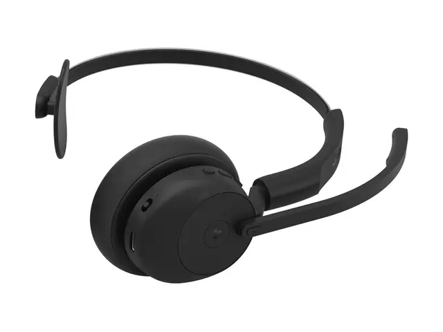 Jabra Evolve3 45 MS - hodesett - USB-C via Bluetooth-adapter, USB-...