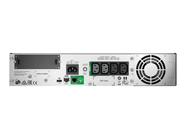 APC Smart-UPS 1500VA LCD RM - UPS (kan monteres i rack) - AC 220/2...