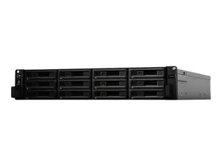 Synology RackStation RS3618XS - NAS-server 12 brønner - 144 TB - kan monteres i rack - SATA 6Gb/s - HDD 12 TB x 12 - RAID 0, 1, 5, 6, 10, JBOD, RAID F1 - RAM 8 GB - Gigabit Ethernet - iSCSI støtte - 2U