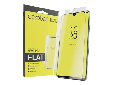 Copter Exoglass - Skjermbeskyttelse for mobiltelefon flat - glass - for Apple iPhone 15 Pro Max