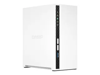 QNAP TS-233 - NAS-server - 2 br&#248;nner SATA 6Gb/s - RAID 0, 1, JBOD - RAM 2 GB - Gigabit Ethernet - iSCSI st&#248;tte