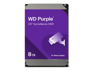 WD Purple WD85PURZ - Harddisk - 8 TB - intern 3.5&quot; - SATA 6Gb/s - 5640 rpm - buffer: 256 MB