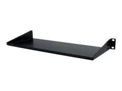 STARTECH.COM 1U 7in Depth Universal Fixed Rack Mount Shelf – 33lbs / 15kg