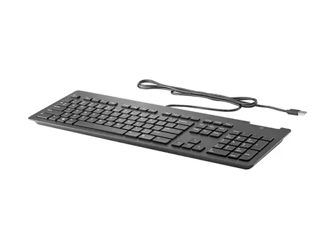 HP Business Slim v2 - Tastatur - USB - Dansk svart