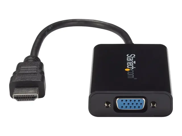 StarTech.com HDMI to VGA Video Adapter Converter with Audio for De...