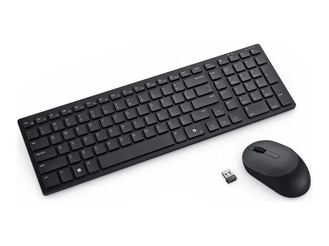 Dell Pro Compact Silent Keyboard and Mouse - KM555 Tastatur- og mu...