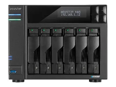 ASUSTOR Lockerstor 6 Gen2 AS6706T - NAS-server brønner SATA 6Gb/s ...