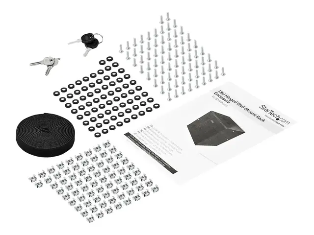 Startech 18U 19" Wall Mount Network Cabinet, 16" Deep Hinged Locki...