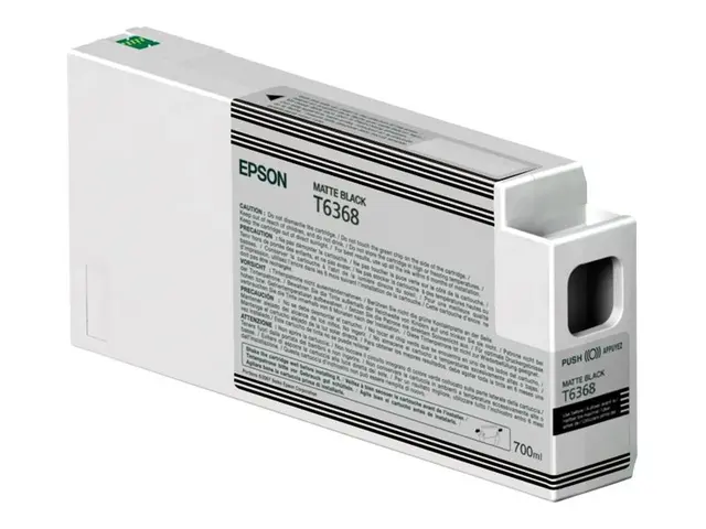 Epson T6368 - 700 ml matt svart original blekkpatron
