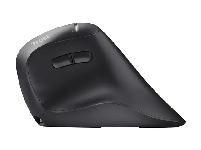 Trust Vyran - Vertikal mus - ergonomisk - høyrehendt - optisk - 8 ...