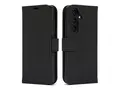 iiglo - Lommebok for mobiltelefon prima polyuretanlær - svart - for Samsung Galaxy S24