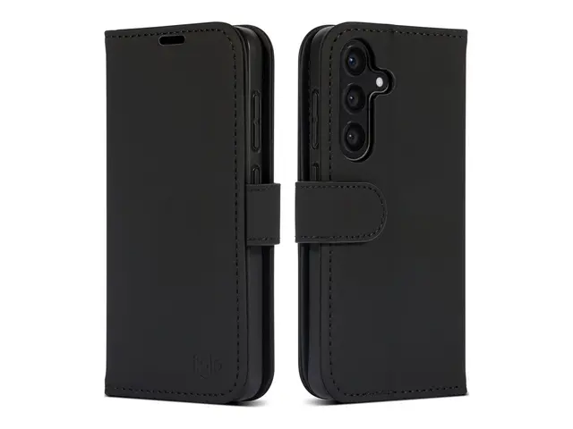 iiglo - Lommebok for mobiltelefon prima polyuretanlær svart Samsun...