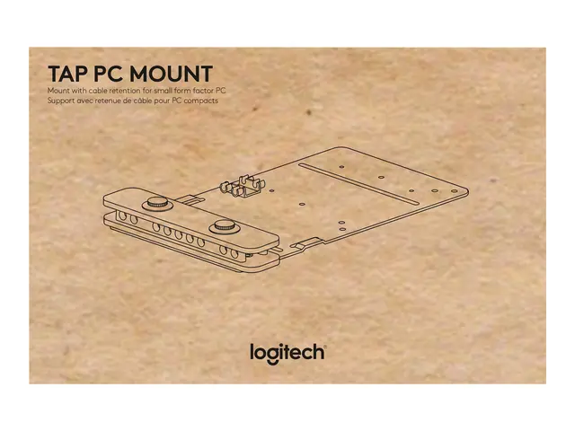Logitech Tap PC Mount - Kontrollermonteringssett for videokonferan...