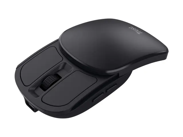 Trust Zylo - Mus foldable, pocket høyrehendt optisk 6 knapper tråd...