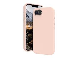 dbramante1928 Monaco - Baksidedeksel for mobiltelefon MagSafe-samsvar - silikon, plastikk - rosa sand - for Apple iPhone 16e, 17e