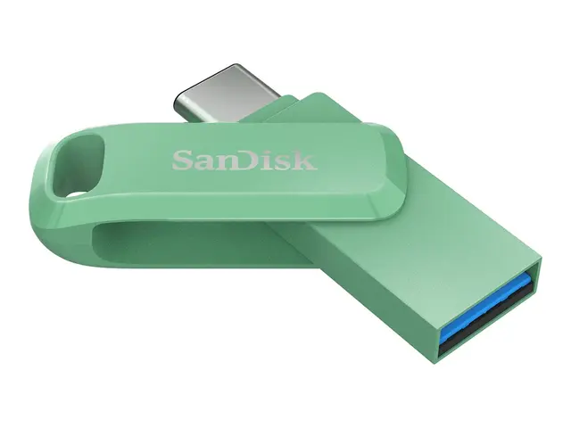 SanDisk Ultra Dual Drive Go - USB-flashstasjon 64 GB USB 3.2 Gen 1...