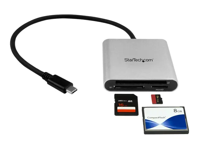 StarTech.com USB 3.0 Flash Memory Multi-Card Reader/Writer with US...