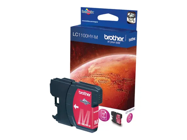Brother LC1100HYM - Høy ytelse magenta original blekkpatron for DC...