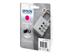 Epson 35 - 9.1 ml - magenta - original - blære med RF/lyd-alarm blekkpatron - for WorkForce Pro WF-4720, WF-4720DWF, WF-4725DWF, WF-4730, WF-4730DTWF, WF-4740, WF-4740DTWF