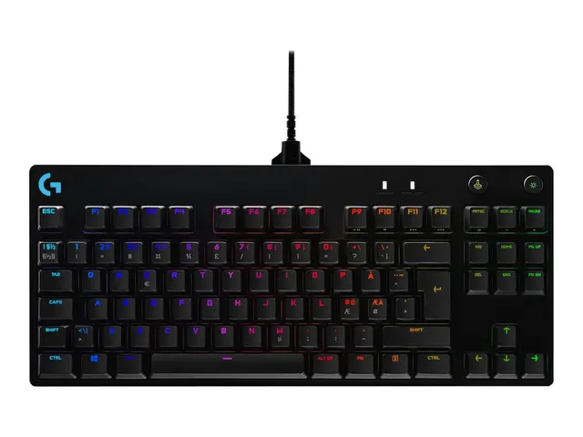 Logitech G Pro Mechanical Gaming Keyboard - Tastatur - bakgrunnsbe...