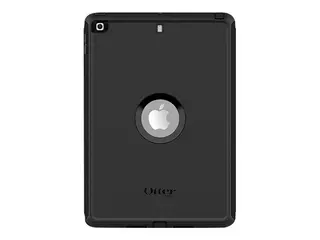 OtterBox Defender Series - Beskyttelsesboks for nettbrett polyester, polykarbonat, syntetisk gummi - svart - for Apple 10.2-inch iPad (7. generasjon, 8. generasjon, 9. generasjon)