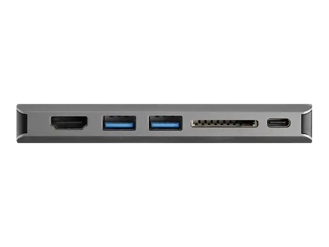 StarTech.com USB C Multiport Adapter, USB-C Mini Travel Dock with ...