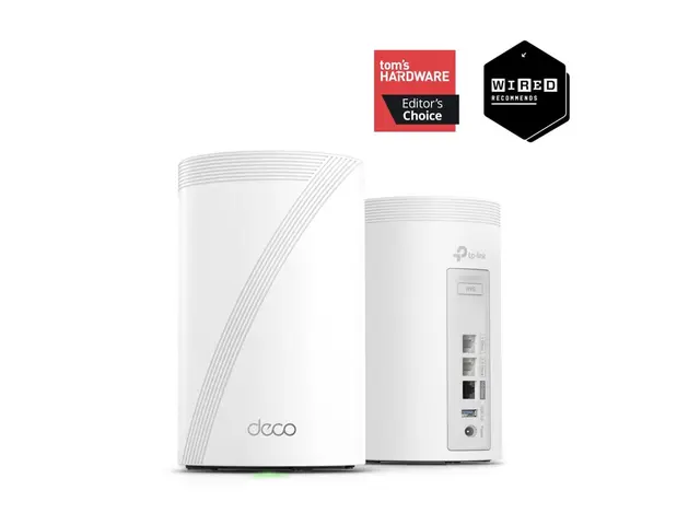 TP-Link Deco BE68 V1 - Wi-Fi-system (2 rutere) inntil 6000 kvadrat...