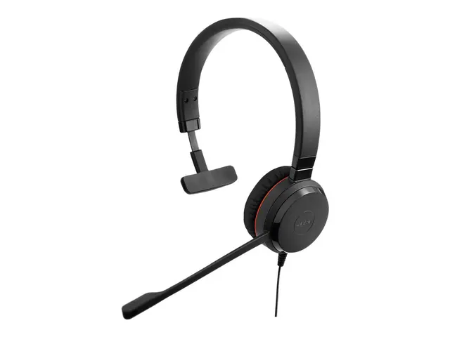 Jabra Evolve 30 II MS Mono - Hodesett on-ear kablet USB-C, USB-A l...