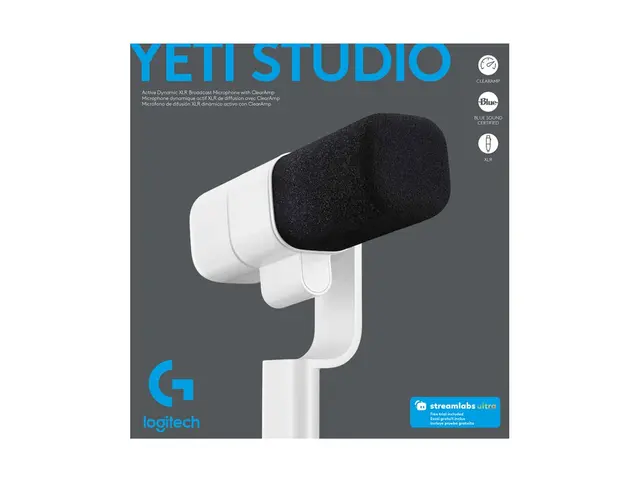 Logitech G Yeti Studio - Mikrofon hvit