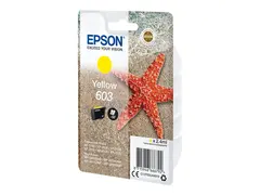 Epson 603 - 2.4 ml - gul - original blister - blekkpatron - for Expression Home XP-2150, 2155, 3150, 3155, 4150, 4155; WorkForce WF-2820, 2840, 2845, 2870