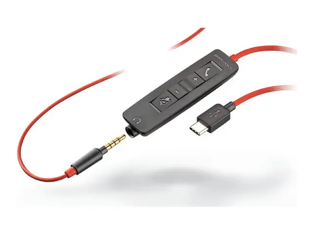 Poly Blackwire 3225 - 3200 Series hodesett on-ear kablet 3,5 mm ja...