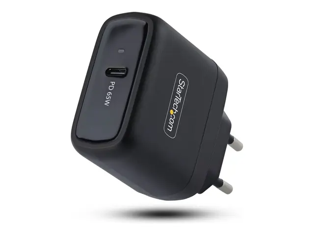 Startech - Strømadapter - kompakt, GaN - 65 watt - 5 A - PD 3.0, P...