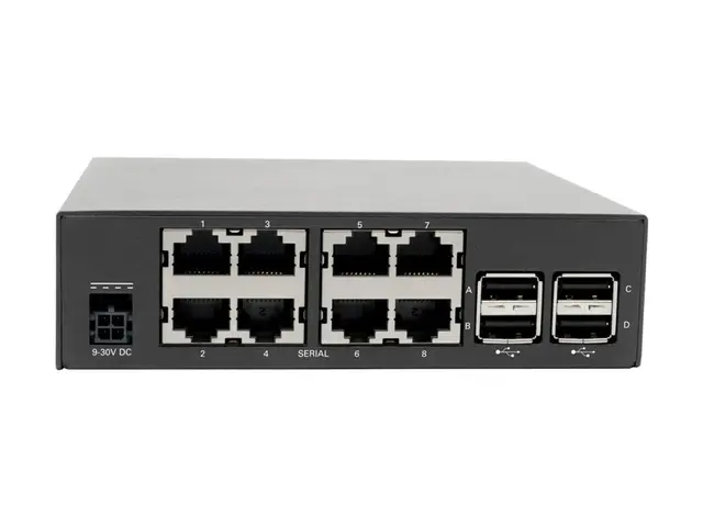 Eaton Tripp Lite Series 8-Port Console Server Built-In Modem Dual ...