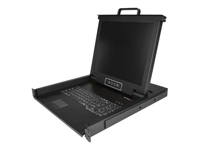 StarTech Rackmount KVM Console, Single Port VGA with 17" LCD Monit...