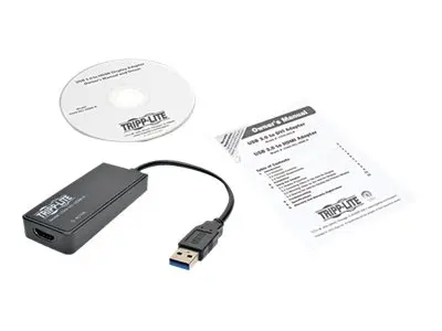 Eaton Tripp Lite Series USB 3.0 to HDMI Dual Monitor External Vide...