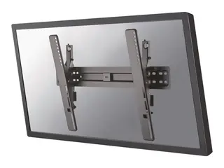 Neomounts LED-W650 - Brakett - tipping - for LCD-skjerm svart - skjermstørrelse: 37"-75" - veggmonterbar