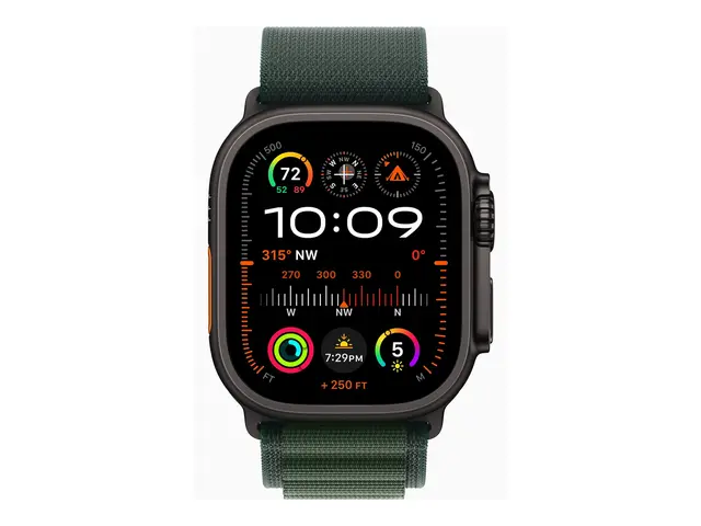 Apple Watch Ultra 2 - 49 mm svart titan smartklokke med Alpine Loo...