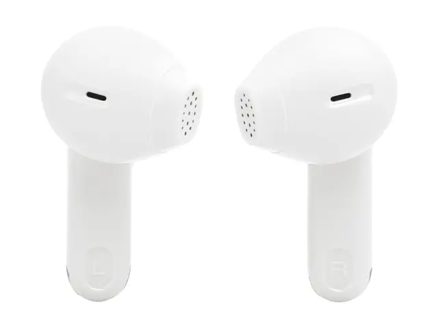 JBL TUNE Flex 2 - True wireless-hodetelefoner med mikrofon i øret - Bluetooth - aktiv støydemping - hvit 