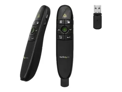 StarTech.com Wireless Presentation Remote with Green Laser Pointer...