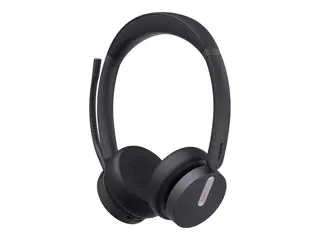 Yealink BH70 Dual - Hodesett - on-ear Bluetooth - tr&#229;dl&#248;s - USB-C via Bluetooth-adapter - svart - Optimert for UC