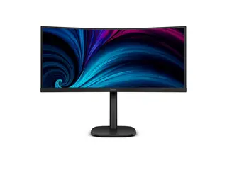 Philips 34B2U3600C - 3000 Series - LED-skjerm kurvet - 34&quot; - 3440 x 1440 WQHD @ 120 Hz - VA - 3500:1 - HDMI, DisplayPort, USB-C - h&#248;yttalere - teksturert svart