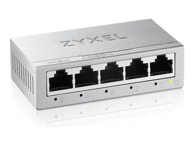 Zyxel GS-100 series GS-105B - Version 5 switch ikke-styrt x 10/100...