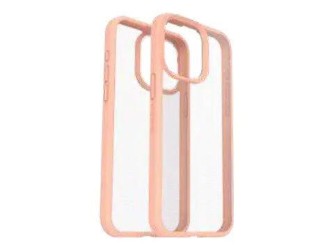 OtterBox React Series - Baksidedeksel for mobiltelefon polykarbonat, syntetisk gummi - ferskenperfekt (fersken) - for Apple iPhone 15 Pro Max