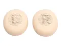 Jabra - &#216;repute - beige (en pakke 6) - for Evolve2 65 MS Mono, 65 MS Stereo, 65 UC Mono, 65 UC Stereo